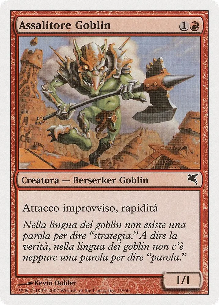 Goblin Striker (Italian)