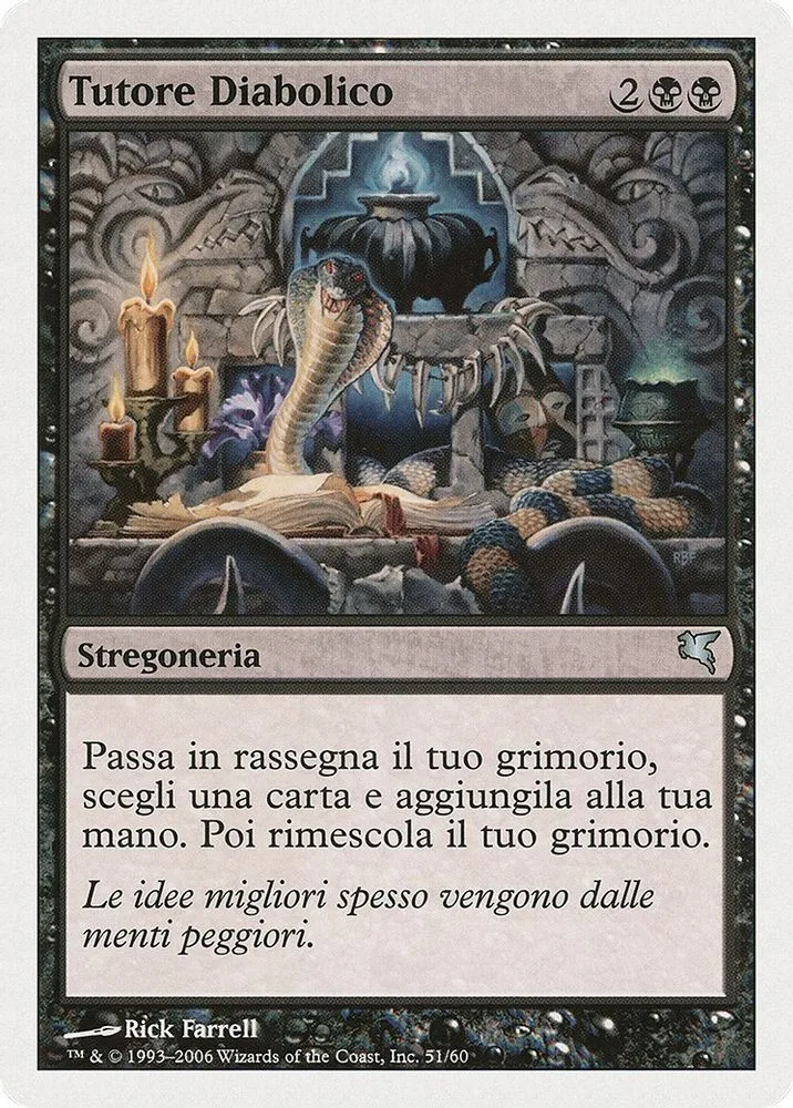 Diabolic Tutor (Italian)