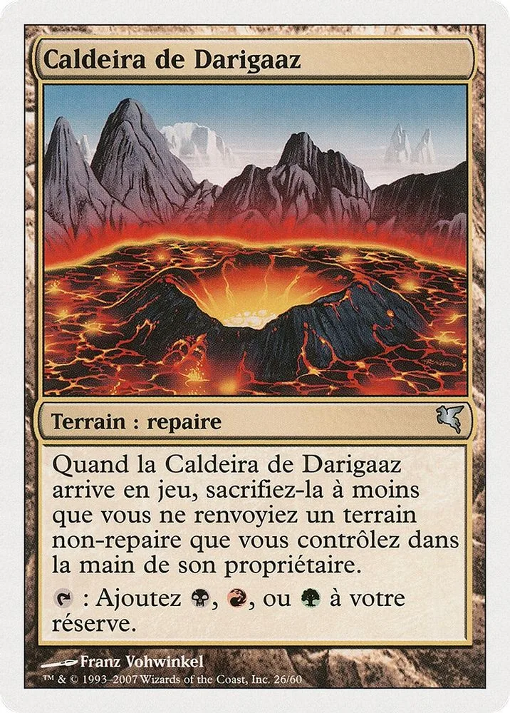 Darigaaz's Caldera (French)