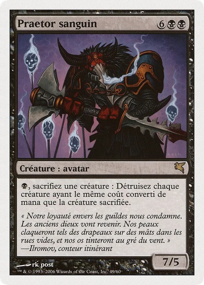 Sanguine Praetor (French)