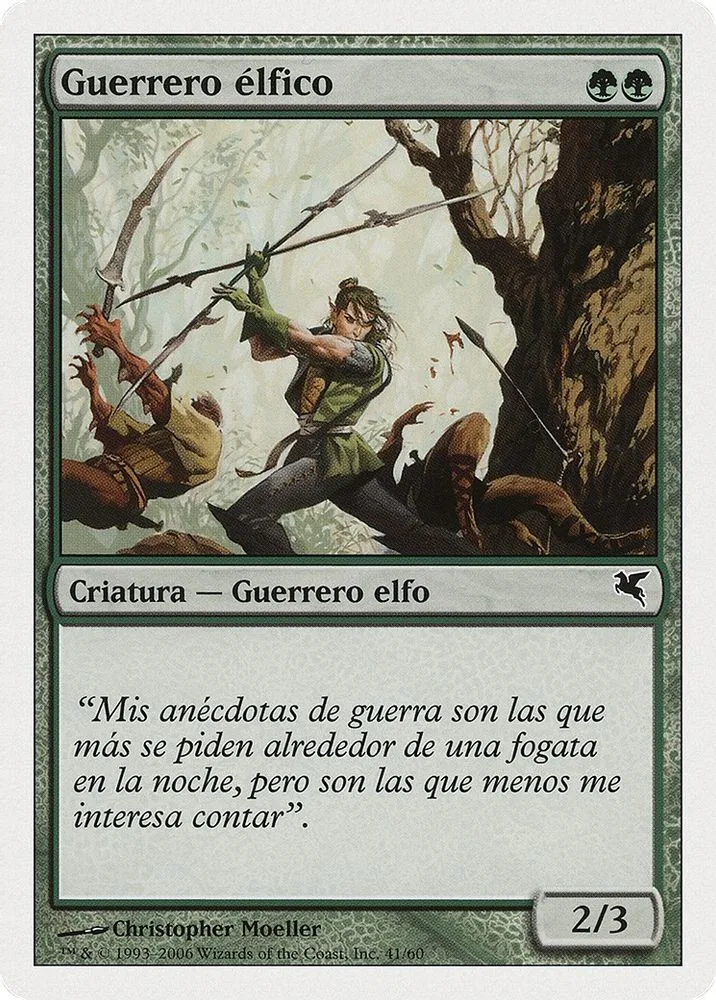 Elvish Warrior (Spanish)
