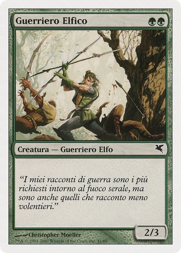 Elvish Warrior (Italian)