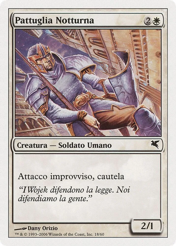 Nightguard Patrol (Italian)