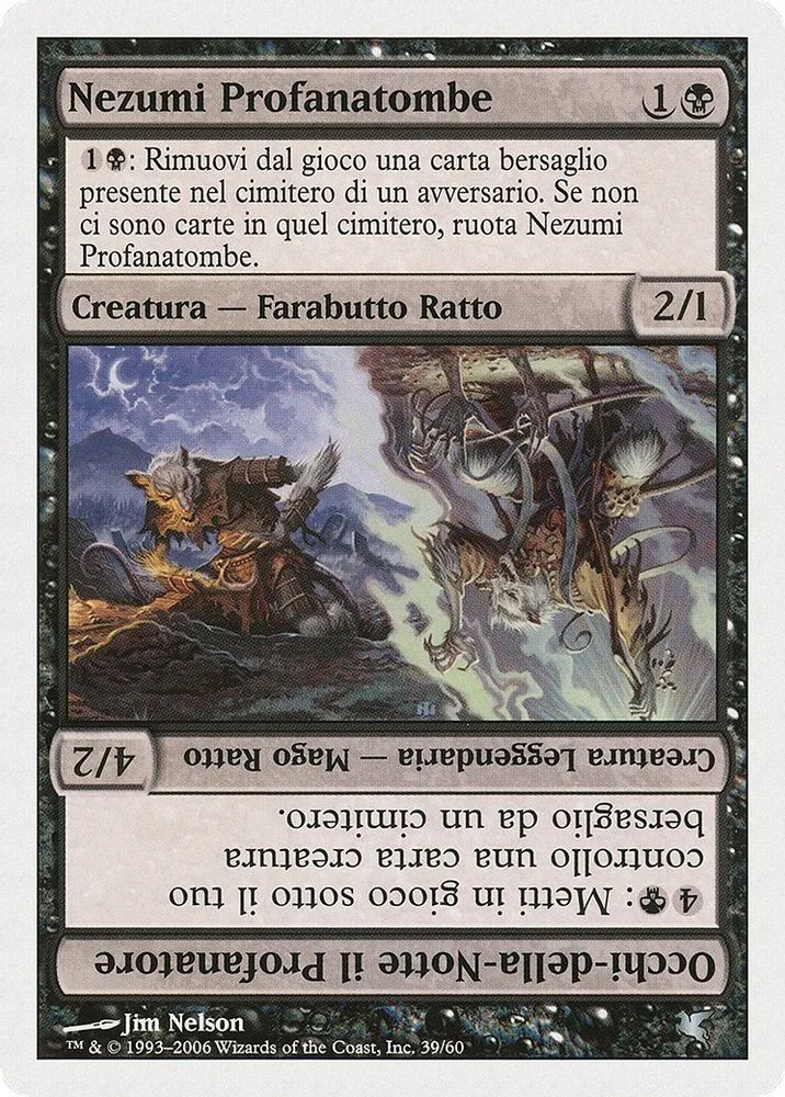 Nezumi Graverobber // Nighteyes the Desecrator (Italian)