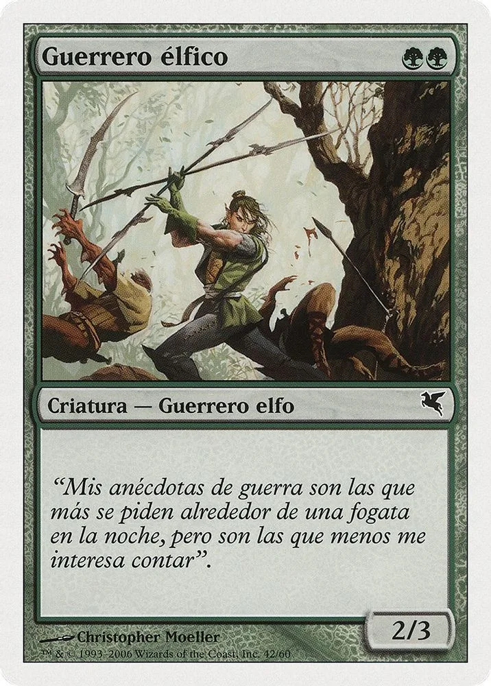 Elvish Warrior (Spanish)
