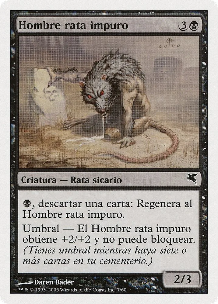 Dirty Wererat (Spanish)