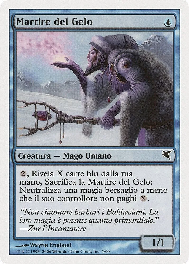 Martyr of Frost (Italian)
