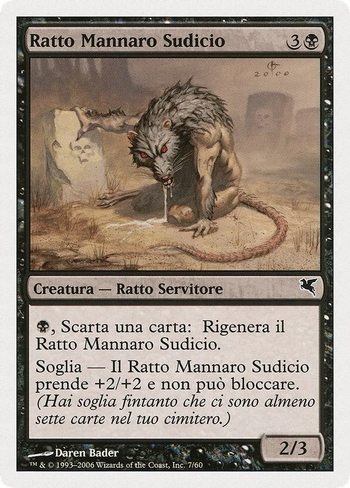 Dirty Wererat (Italian)