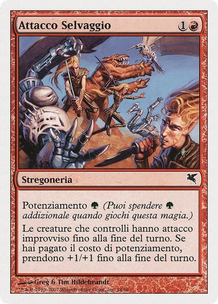 Savage Offensive (Italian)