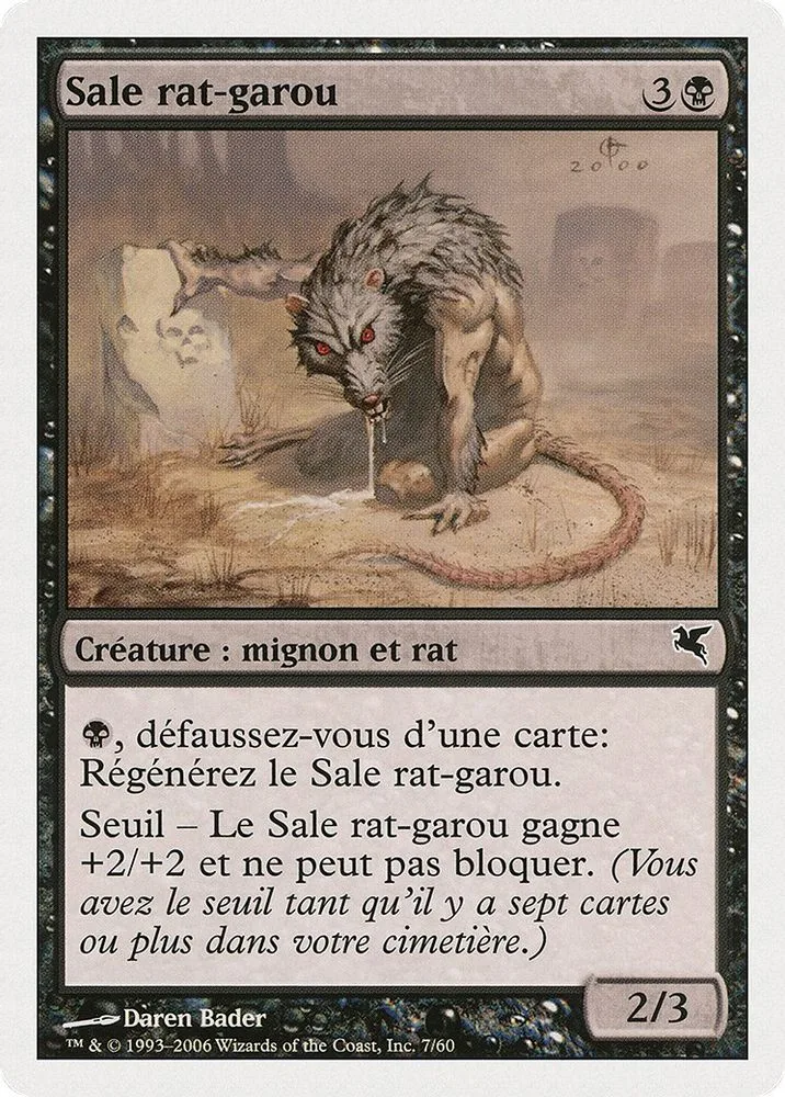 Dirty Wererat (French)