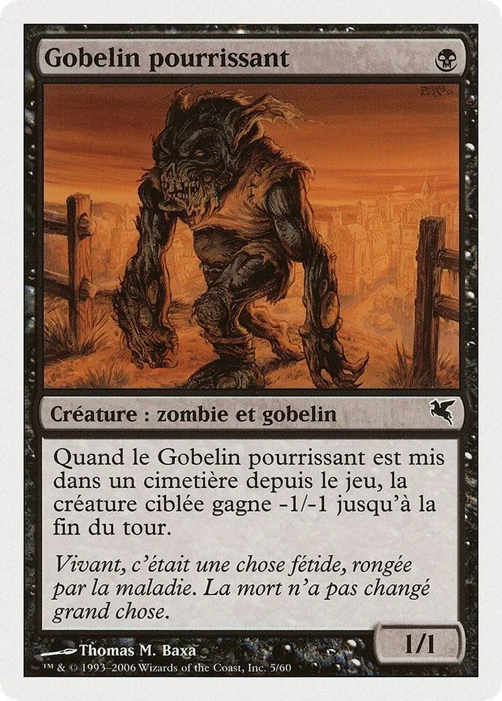Festering Goblin (French)