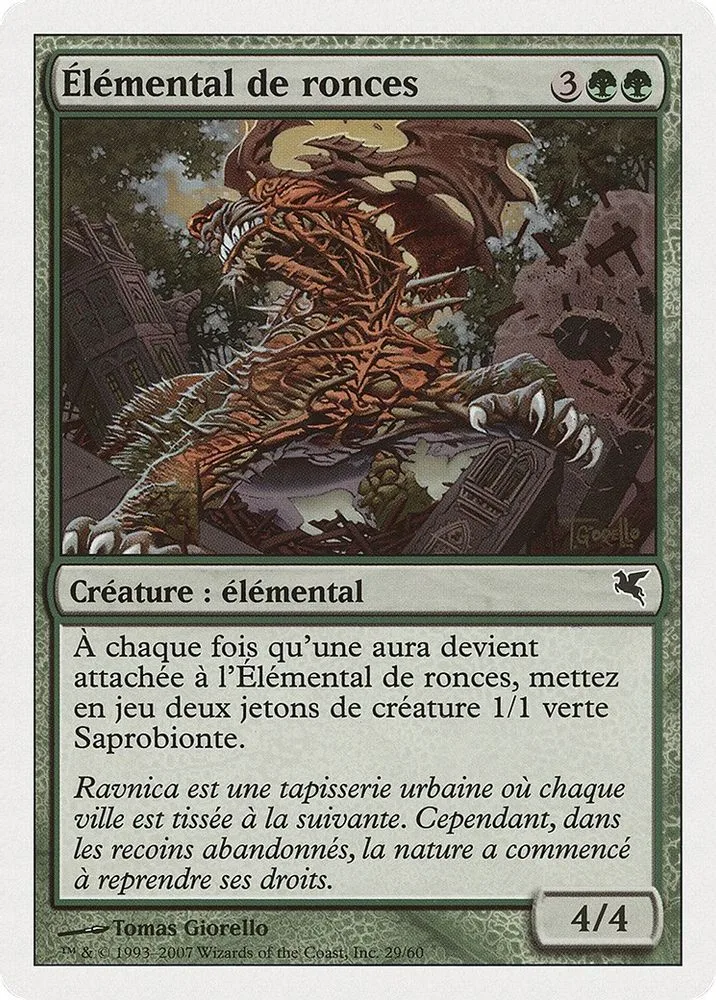Bramble Elemental (French)