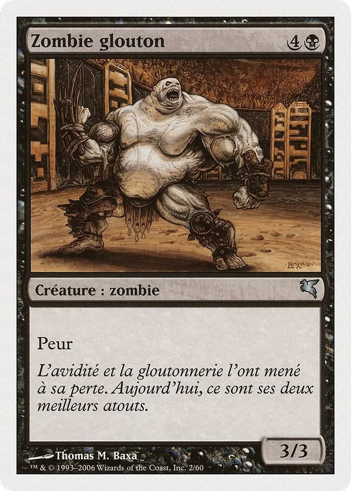 Gluttonous Zombie (French)