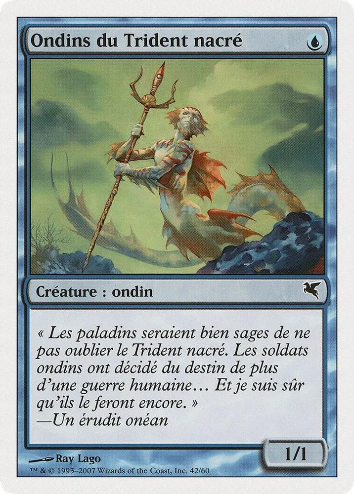 Merfolk of the Pearl Trident (French)