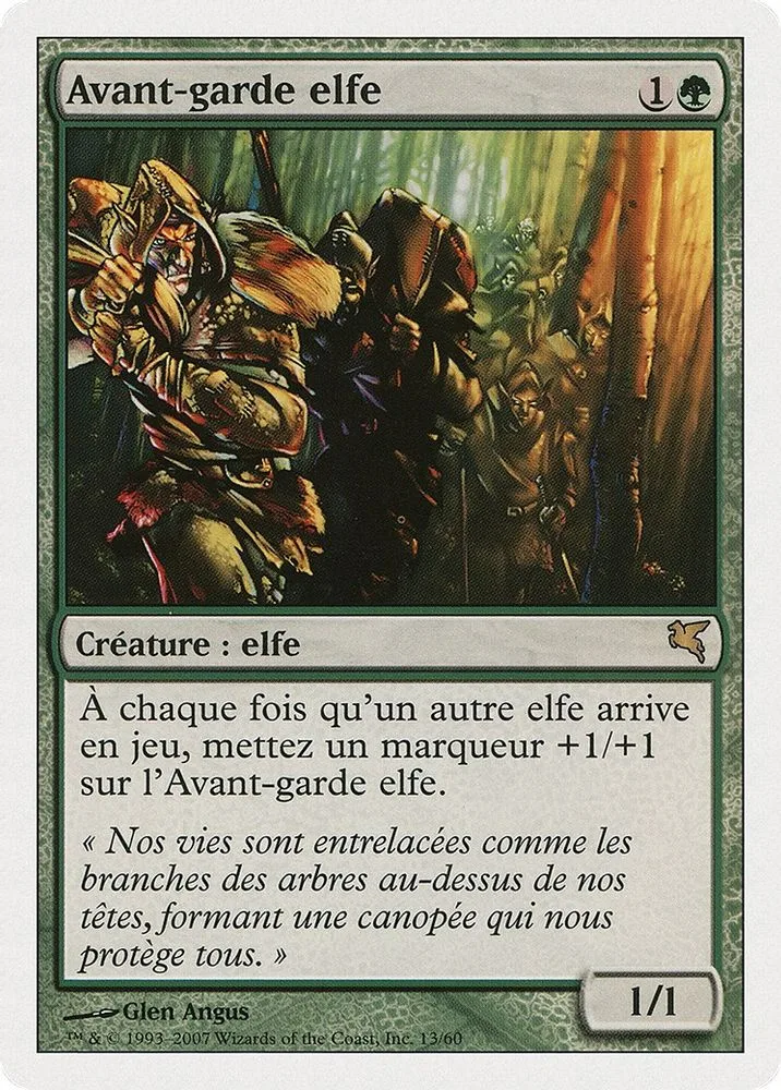 Elvish Vanguard (French)
