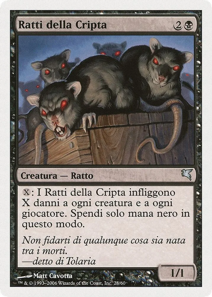 Crypt Rats (Italian)