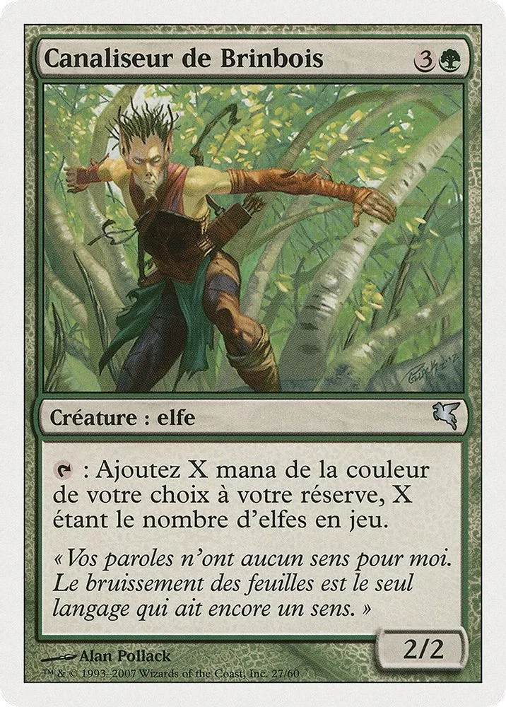 Wirewood Channeler (French)