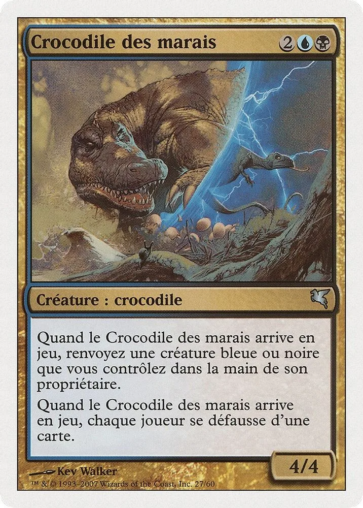 Marsh Crocodile (French)