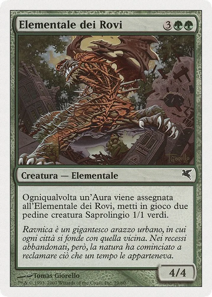 Bramble Elemental (Italian)