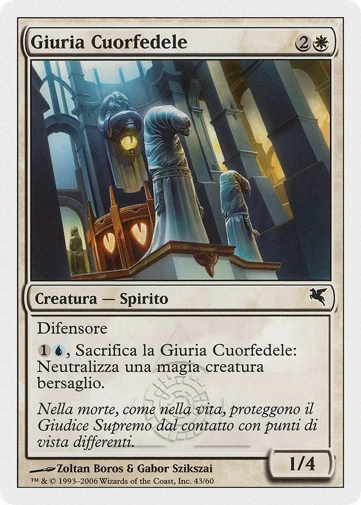 Soulsworn Jury (Italian)