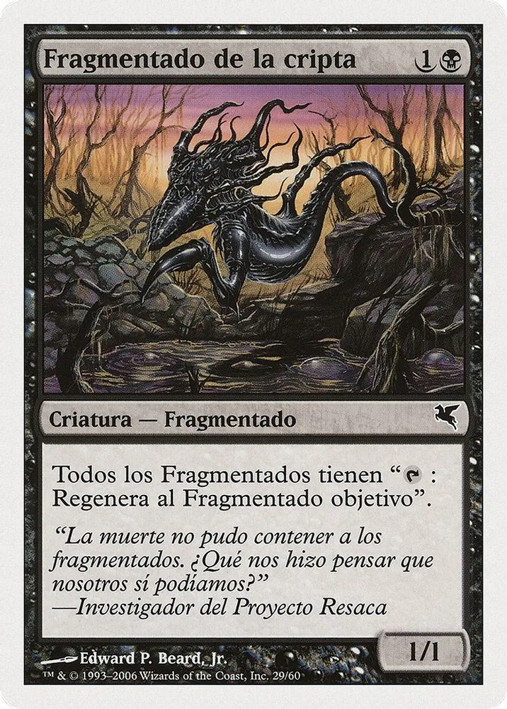 Crypt Sliver (Spanish)
