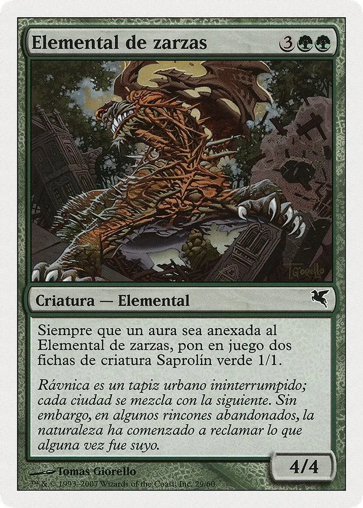 Bramble Elemental (Spanish)
