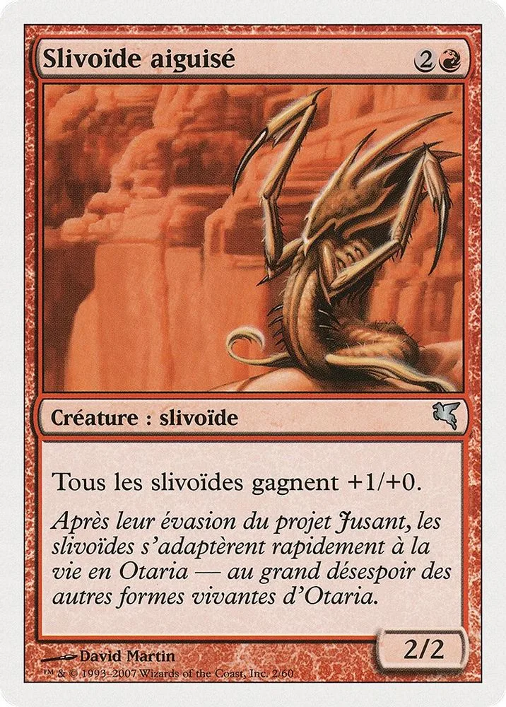 Blade Sliver (French)