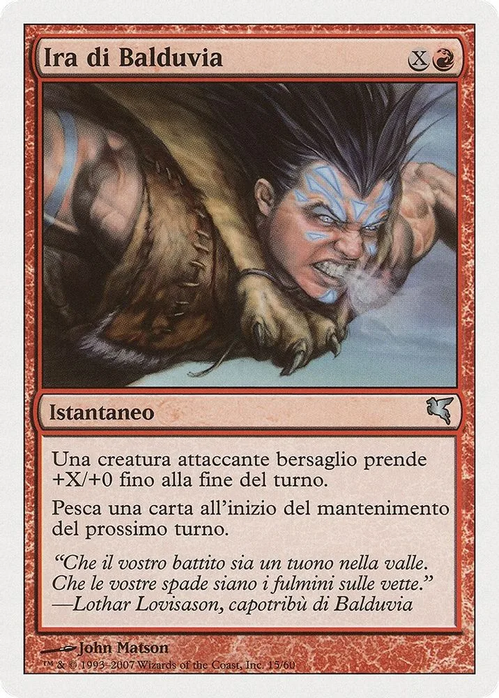 Balduvian Rage (Italian)