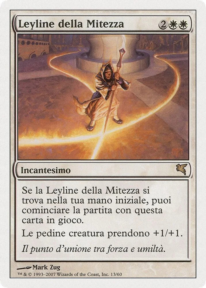 Leyline of the Meek (Italian)