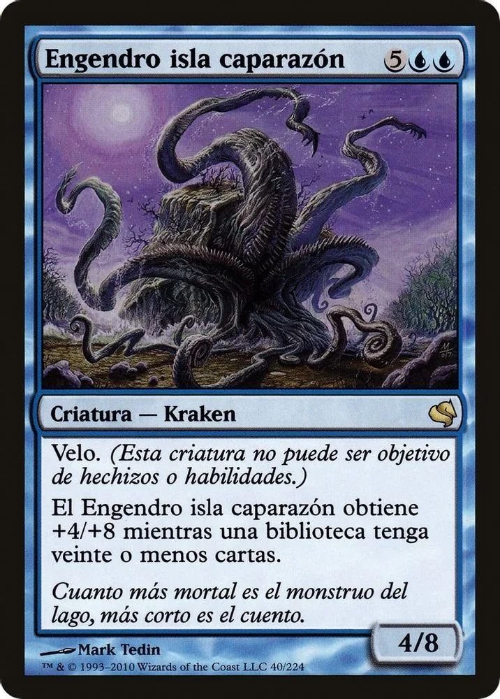 Isleback Spawn (Spanish) - "Engendro isla caparazon"