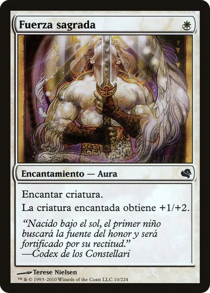 Holy Strength (Spanish) - "Fuerza sagrada"