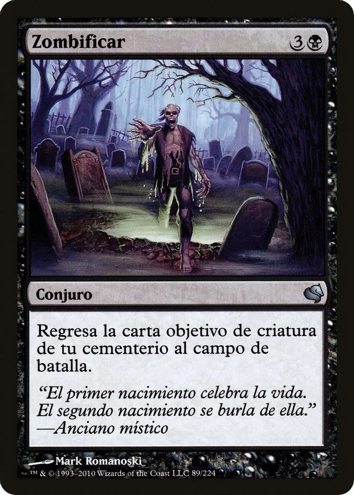 Zombify (Spanish) - "Zombificar"