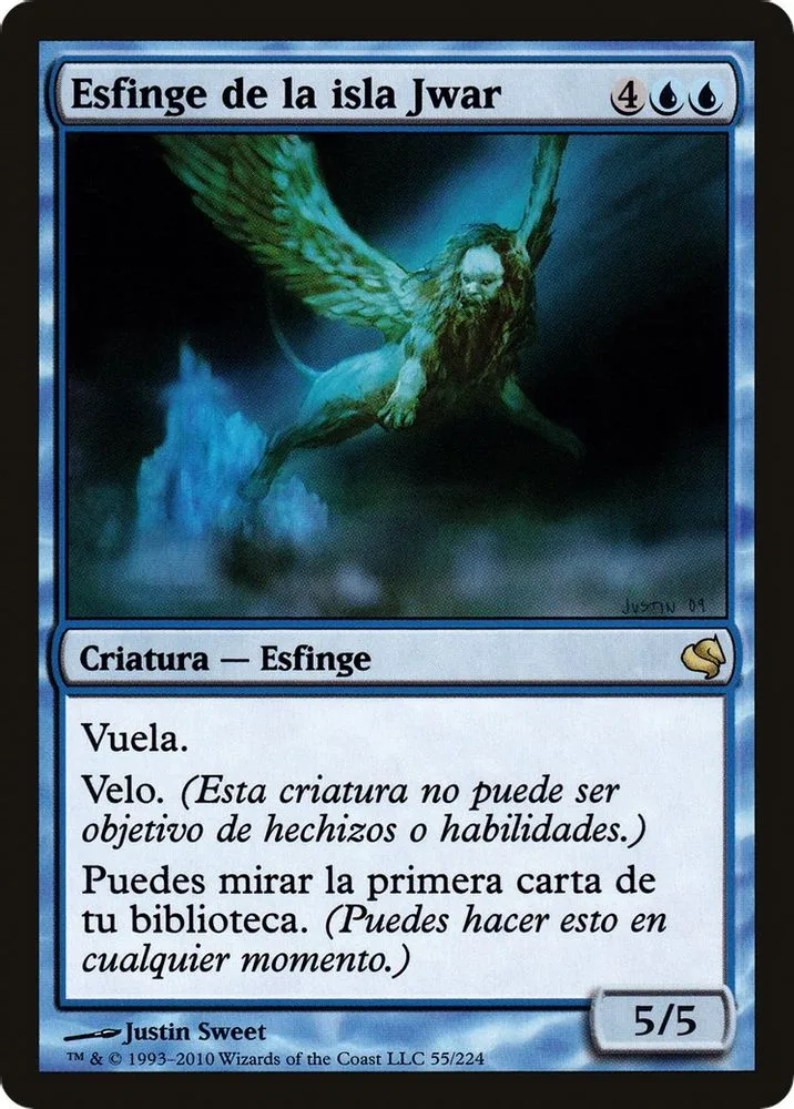Sphinx of Jwar Isle (Spanish) - "Esfinge de la isla Jwar"