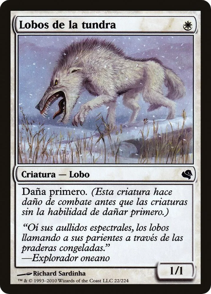 Tundra Wolves (Spanish) - "Lobos de la tundra"