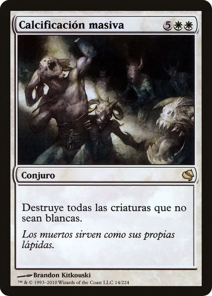 Mass Calcify (Spanish) - "Calcificacion masiva"