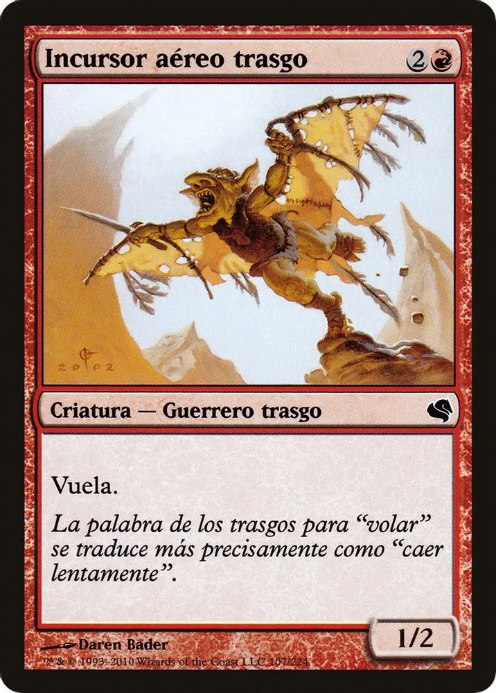 Goblin Sky Raider (Spanish) - "Incursor aereo trasgo"