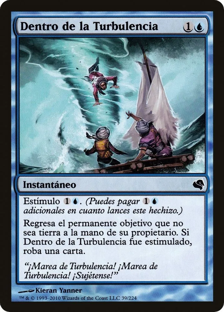 Into the Roil (Spanish) - "Dentro de la Turbulencia"