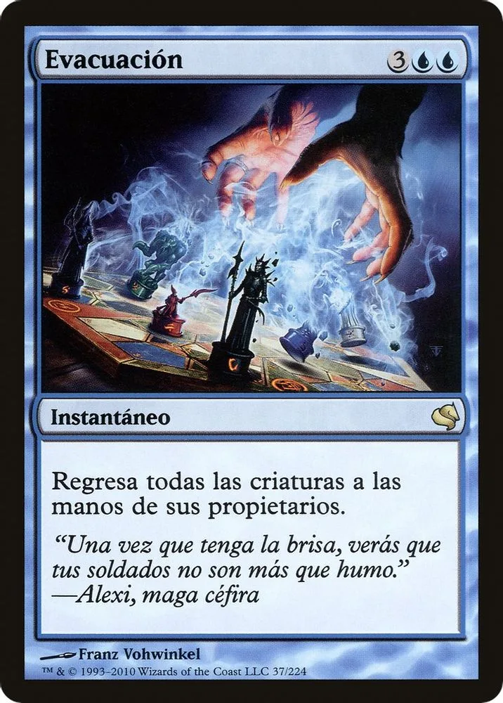 Evacuation (Spanish) - "Evacuacion"