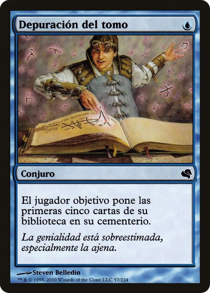 Tome Scour (Spanish) - "Depuracion del tomo"