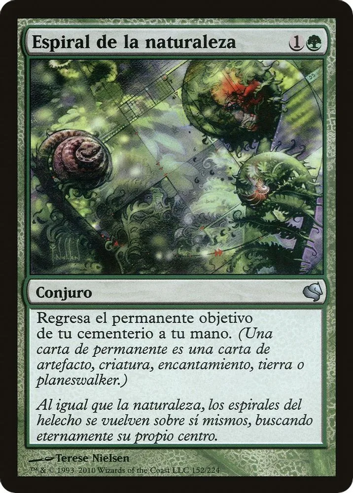Nature's Spiral (Spanish) - "Espiral de la naturaleza"
