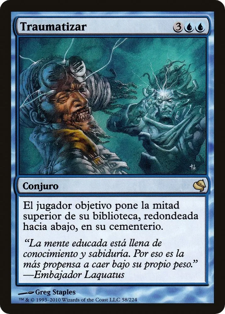 Traumatize (Spanish) - "Traumatizar"