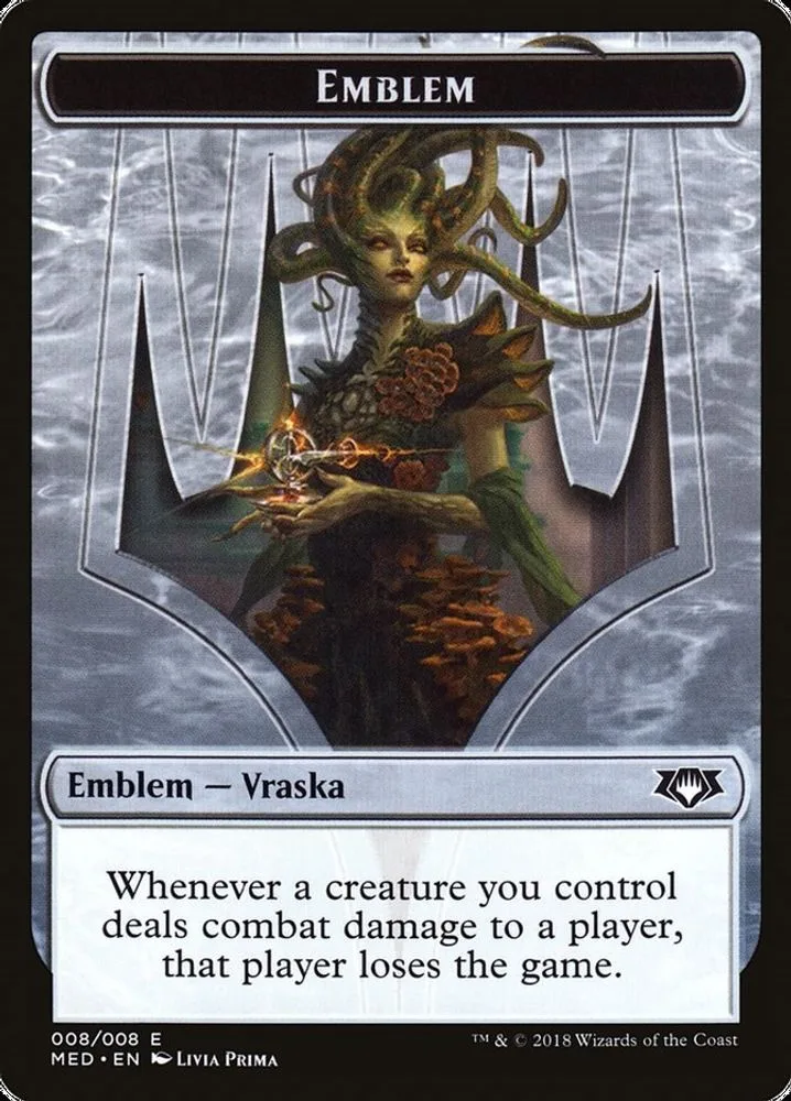 Emblem - Vraska, Golgari Queen