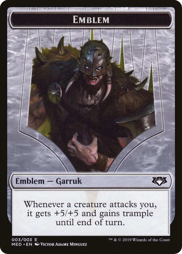 Emblem - Garruk, Apex Predator