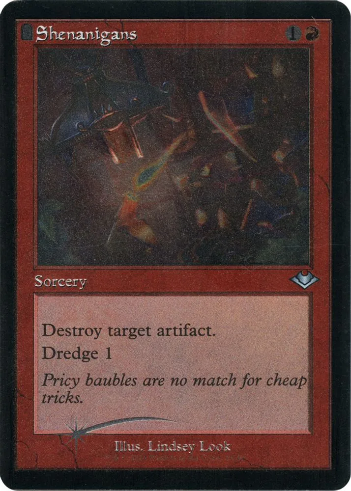 Shenanigans (Retro Frame · Foil Etched)