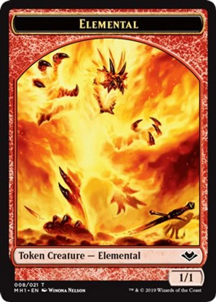 Elemental // Spider Double-Sided Token