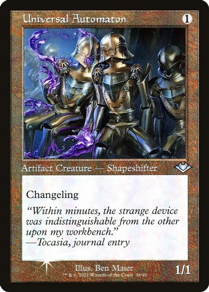 Universal Automaton (Retro Frame · Foil Etched)
