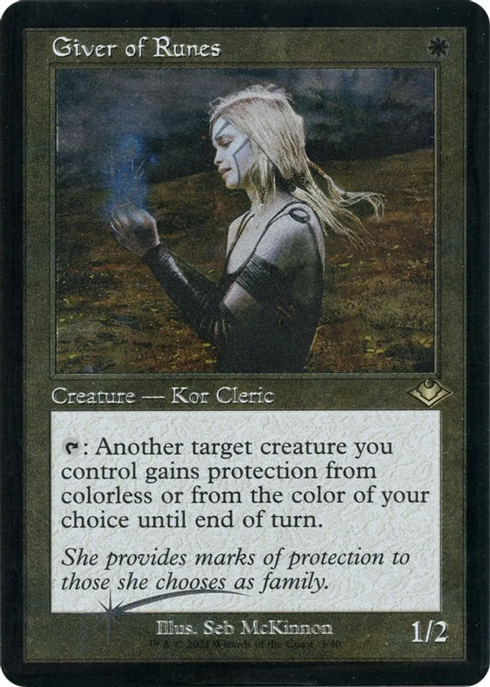 Giver of Runes (Retro Frame · Foil Etched)