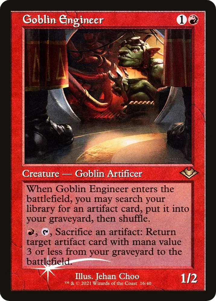 Goblin Engineer (Goblin Engineer · Retro Frame)