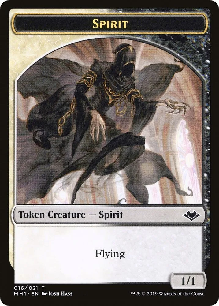 Spirit // Golem Double-Sided Token