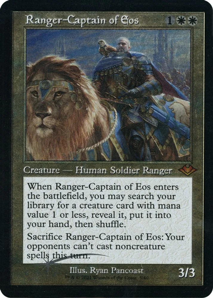 Ranger-Captain of Eos (Retro Frame · Foil Etched)